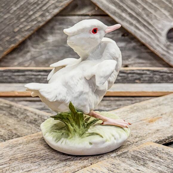 Vintage Cybis Porcelain Bisque Duckling “Baby Brother” Figurine, Mid-Century - Picture 7 of 10